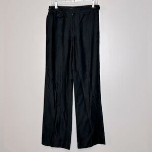 Marc Jacobs Cotton Twill Wide Leg Pants